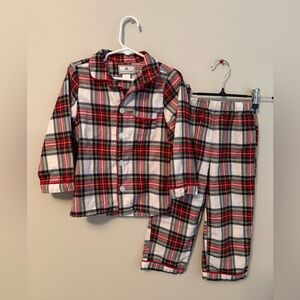 Petite Plume Red Plaid Kids Pajamas Set